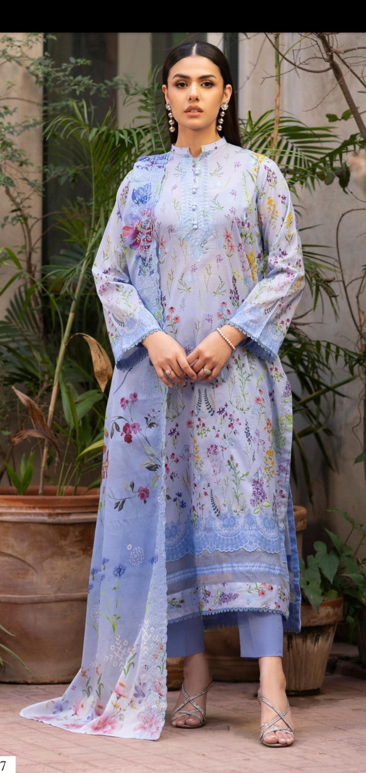 Guljee Embroided 3 pc suit